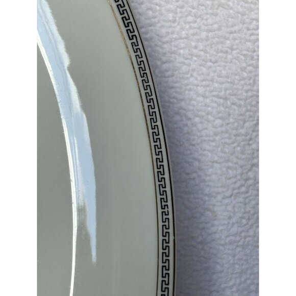 TK Thun Platter Large 16 1/8”L x 11 1/4”W Greek Key  Czechoslovakia VGUC - Picture 8 of 16